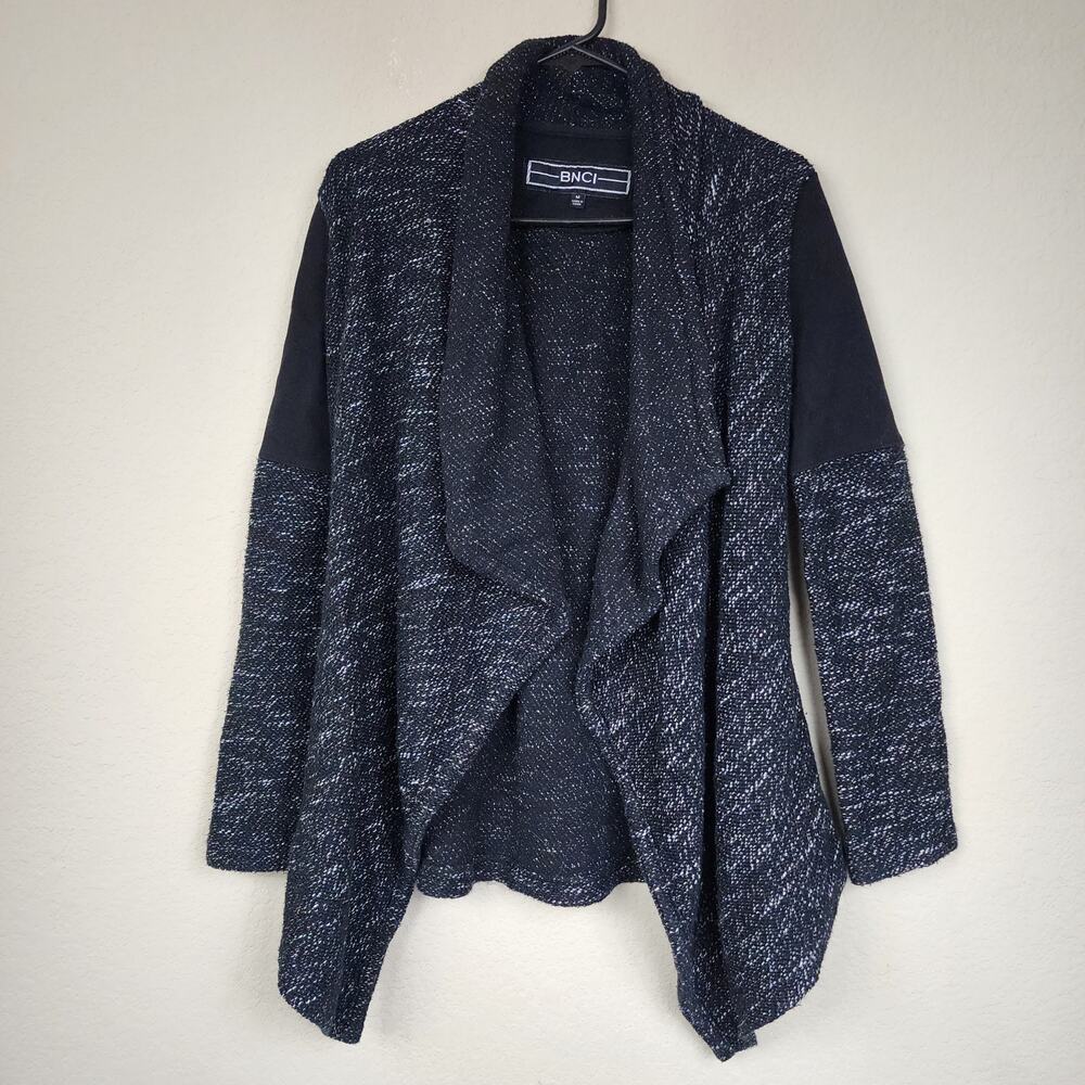 BNCI Medium Grey Gray Cardigan Sweater